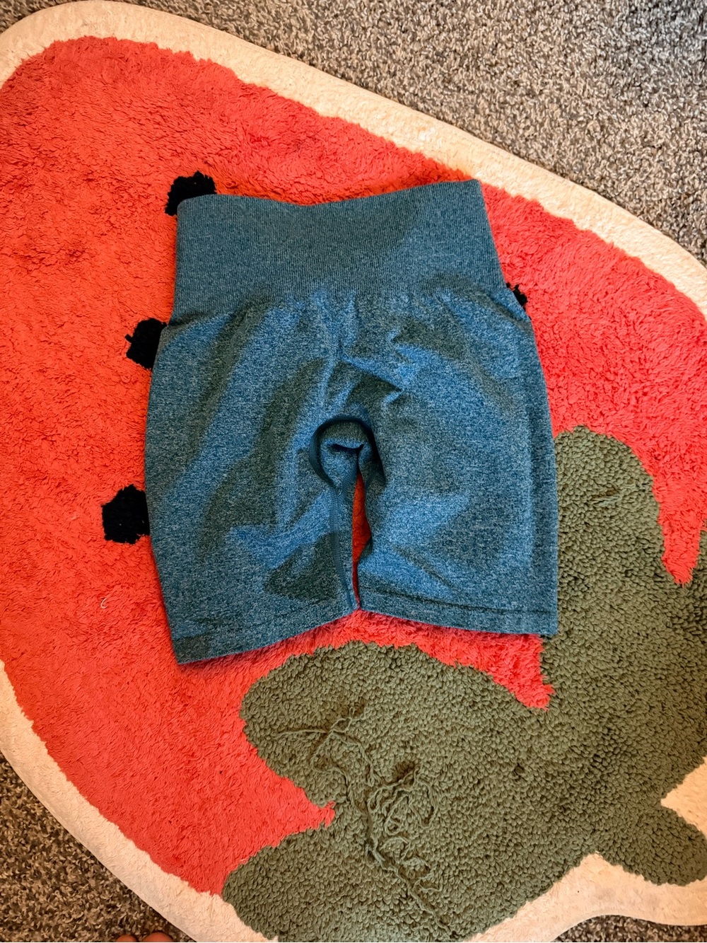NVGTN Teal Athletic Bike Shorts